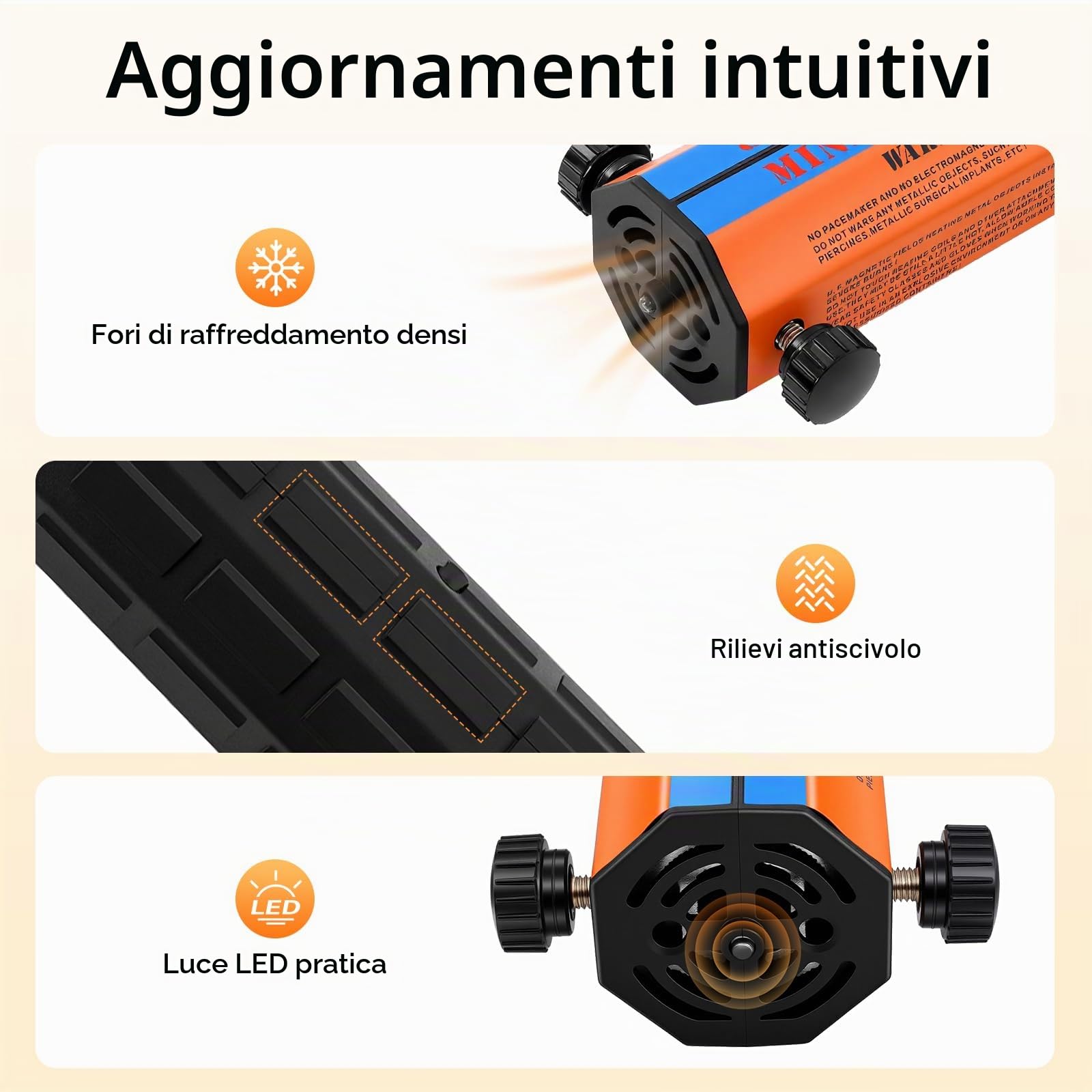Riscaldatore a Induzione 1000W 850°C 10 Bobine per Bulloni Auto | 1000W, 850°C, 10 Bobine, Senza Fiamma, Custodia Inclusa, Antiscivolo