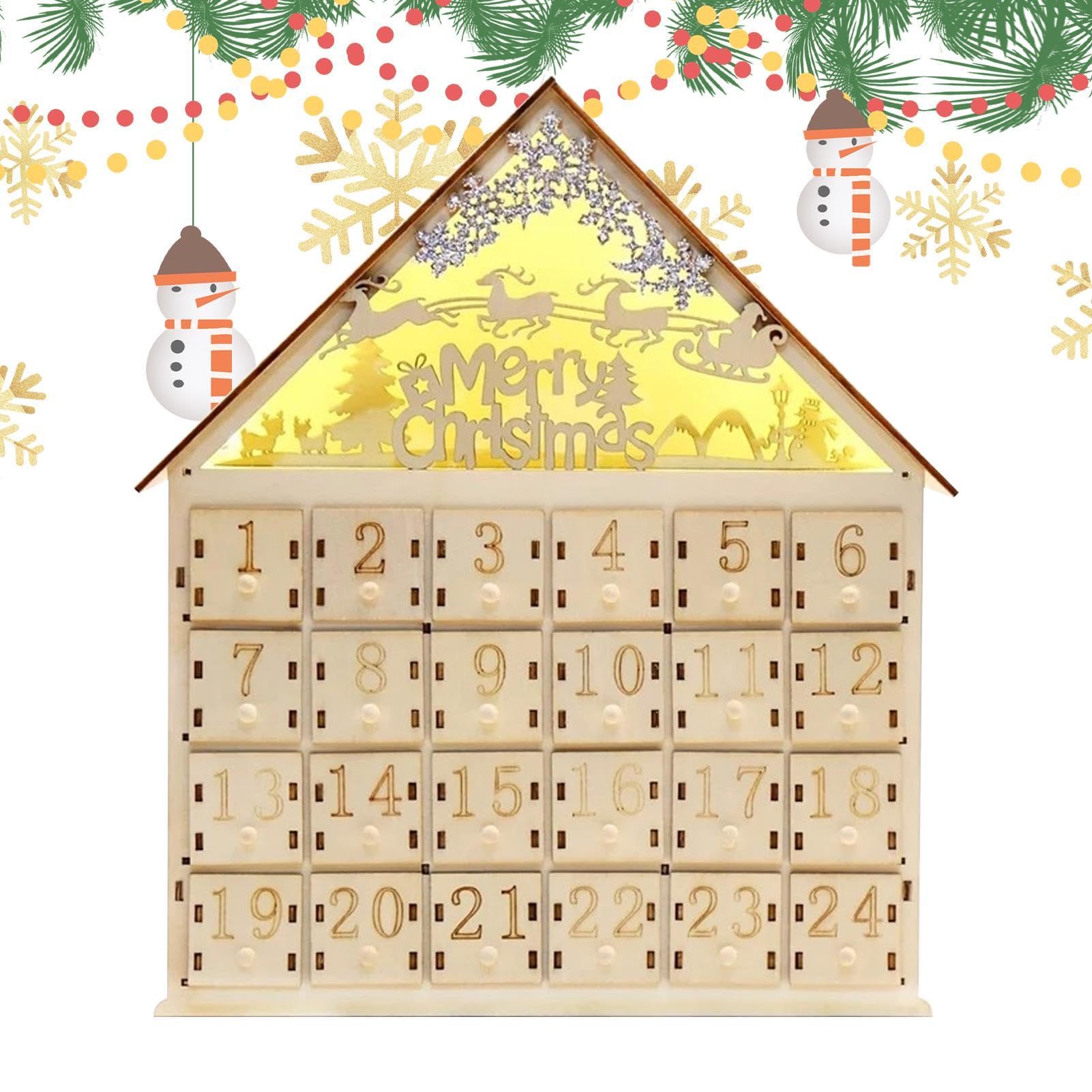 Adventskalender-Box, Weihnachtskalender-Countdown | 24-Tage