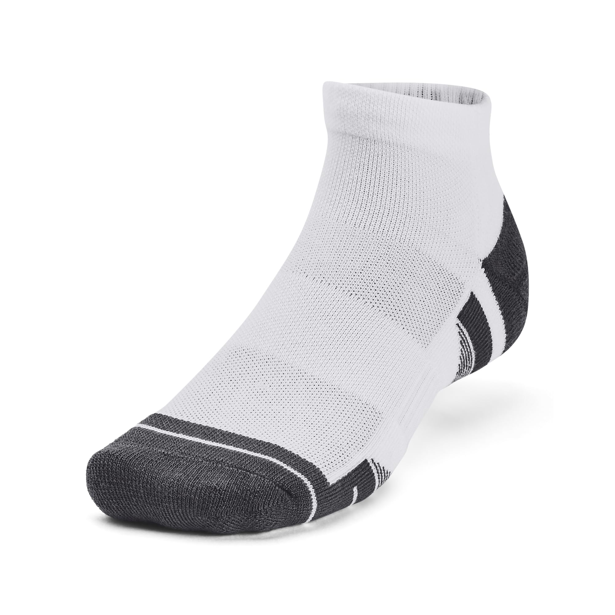 UA Performance Tech 3pk Low, White, XL