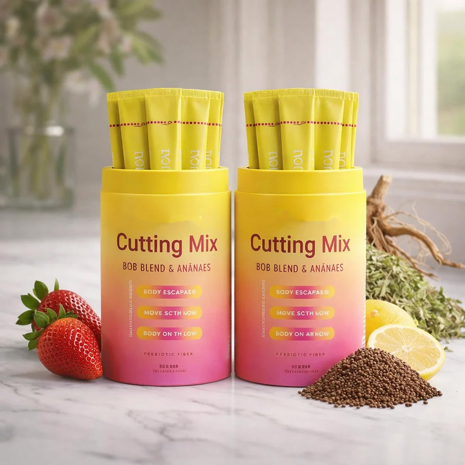 Cutting Drink Mix, Feel Lighter & Confident in Your Body Again (60Pcs) - 2
