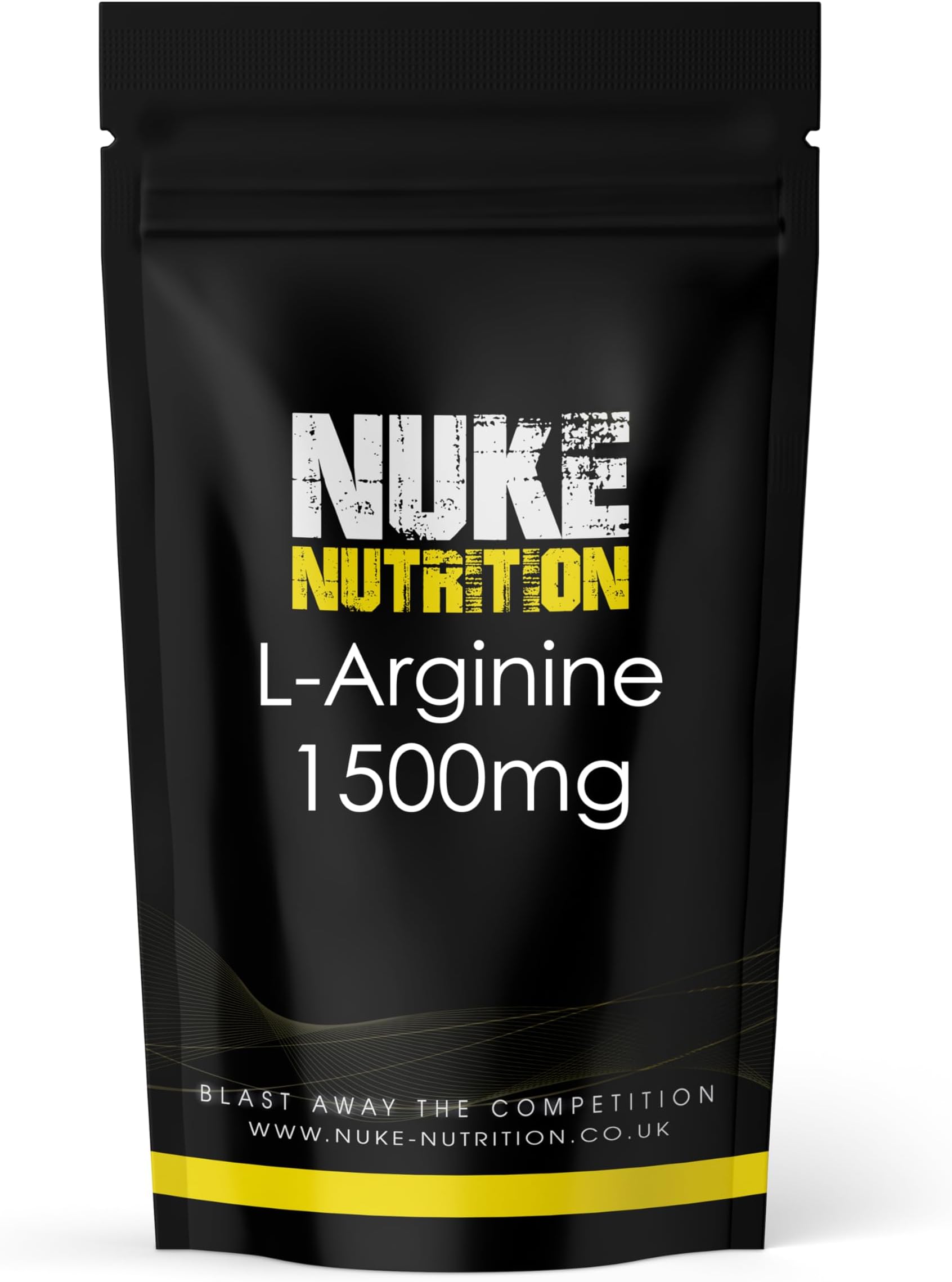 L Arginine Capsules 1500mg - 60 Capsules - Nitric Oxide Supplement for Men & Women to Improve Muscle Strength, Endurance & Mass - Nutritional Pre Workout - Nitric Acid Pills for Energy