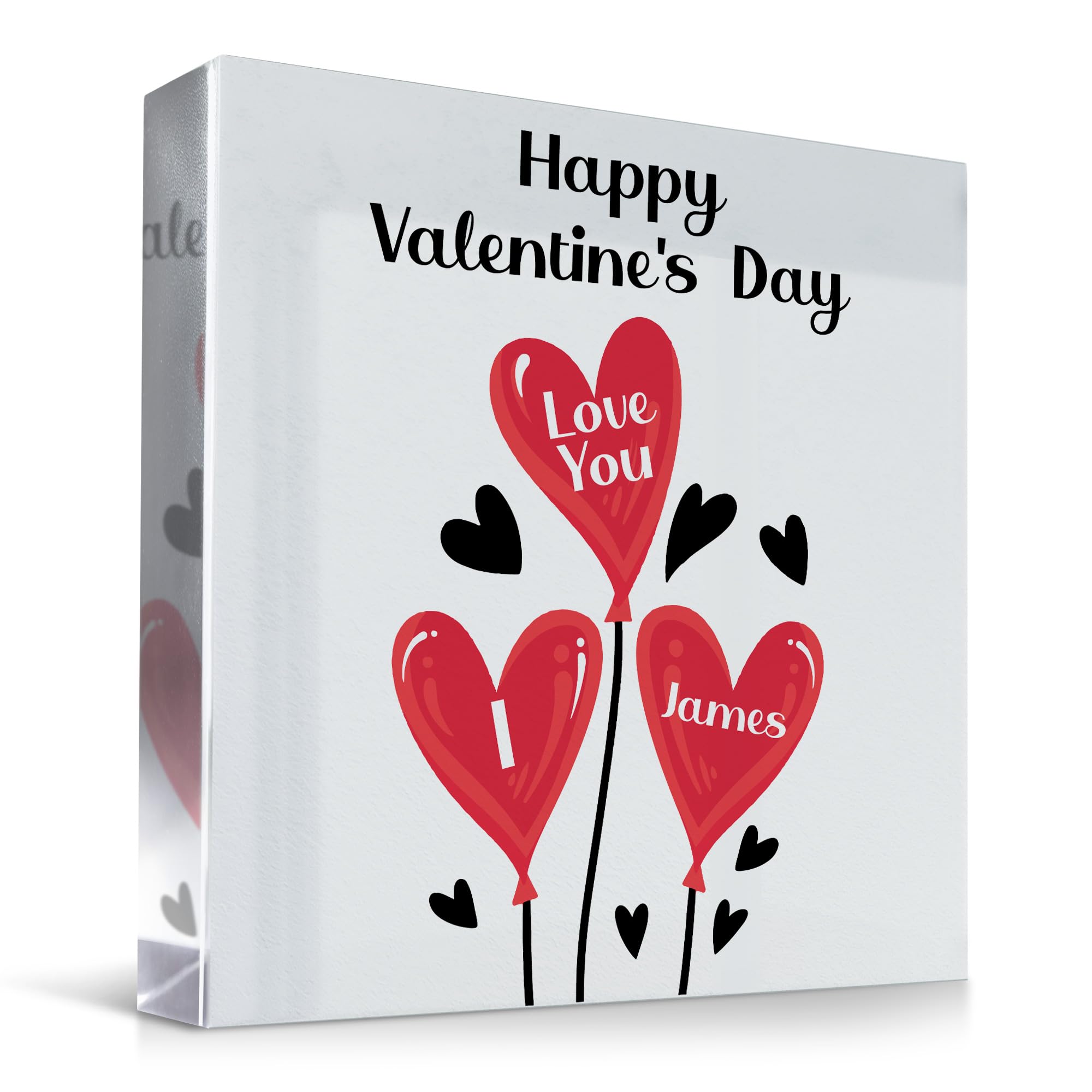 Red Ocean Valentines Gifts For Him Boyfriend, Valentines Gifts For Her Girlfriend, Romantic Gift Him Her Personalised Plaque Kids, Decorations