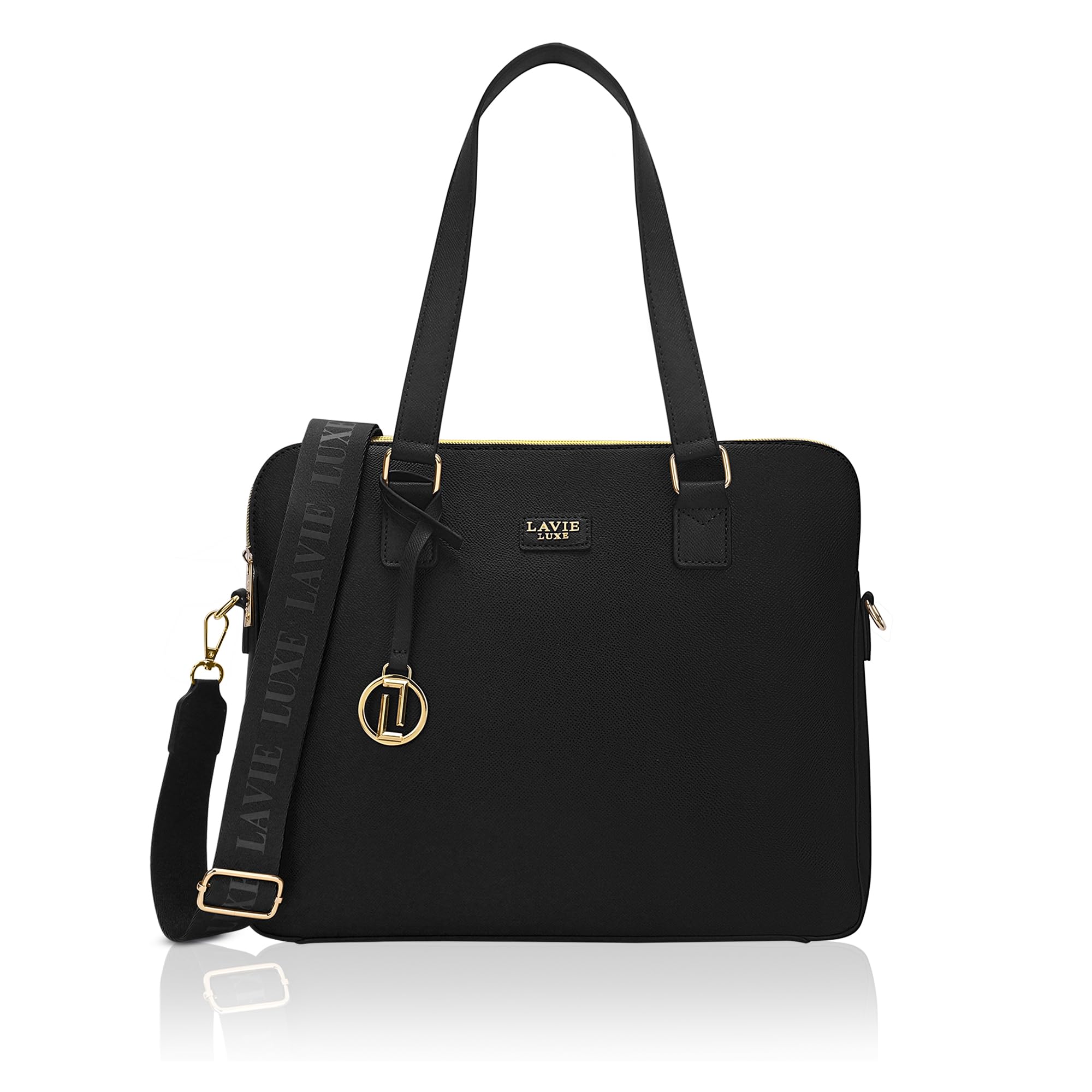 Women's Mento 25 Large Solid Laptop Bag for Women | Fits Upto 15 Inch Laptop | Laptop Bag for Work | Ladies purse | Stylish Shoulder Bag | Gift For women-image-37