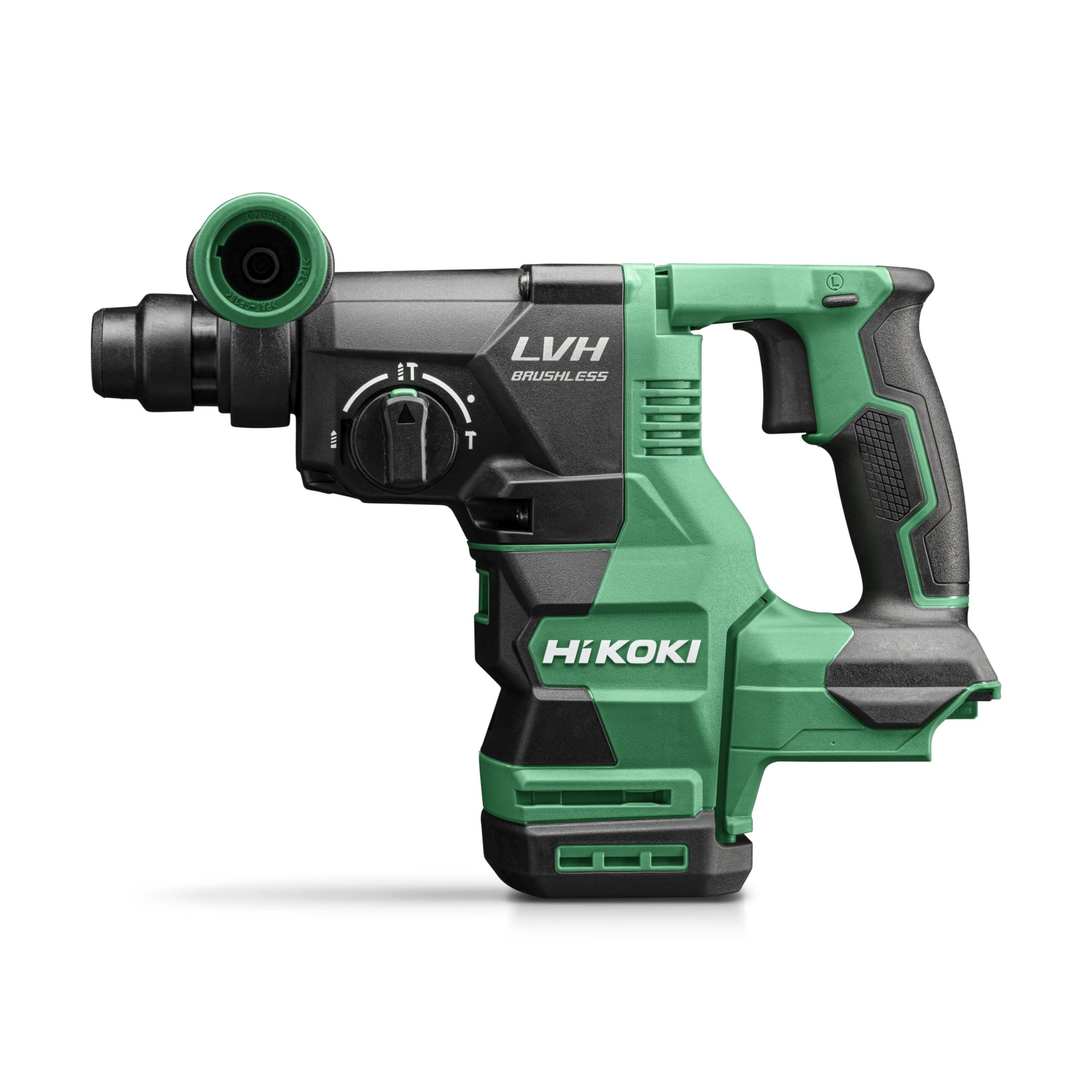 HiKOKI Marteau Perforateur Sans Fil - 18 V, 3,2 J, SDS-Plus, 3 Modes de Fonctionnement, LED, Poignée Anti-Vibrations, Moteur Sans Balais - Avec Coffret