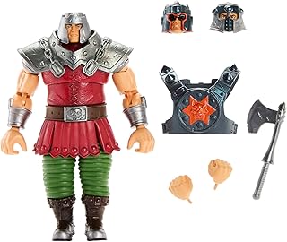 Masters of the Universe Masterverse Action Figure New Eternia Deluxe Ram Man, 7 Inch Scale, 30 Articulations, Battle Accessories