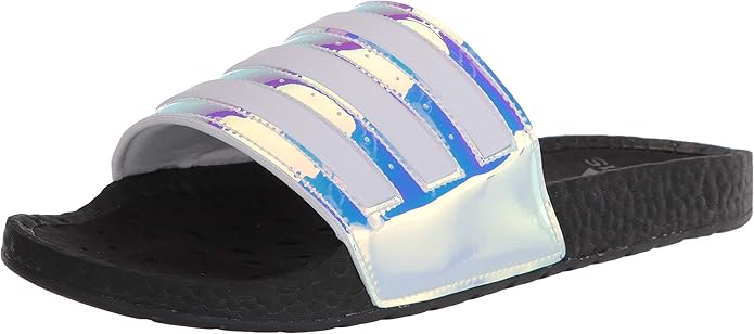 adidas adilette boost slides white