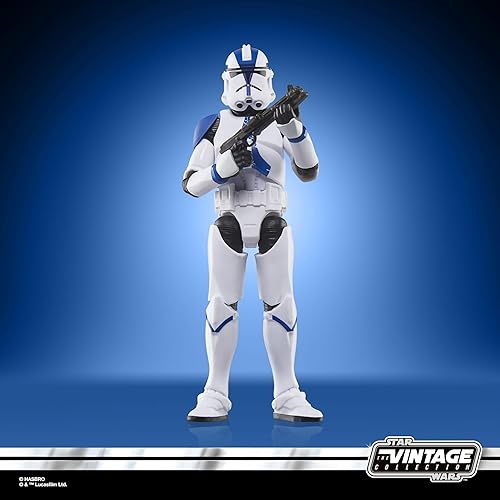 Miniatura 4 de STAR WARS The Vintage Collection Clone Trooper (501st Legion), OBI-Wan Kenobi Figura de acción coleccionable de 3.75 pulgadas