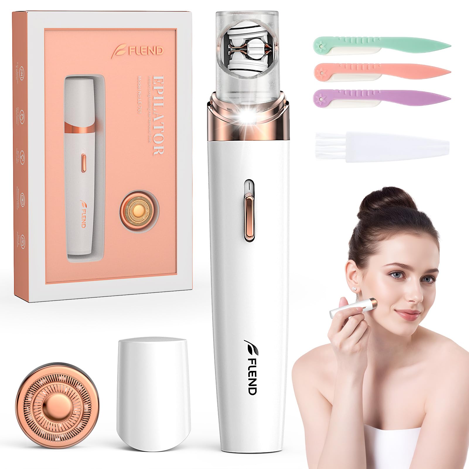 Amazon.com : Epilator for Women, 2-in-1 Facial Hair Removal