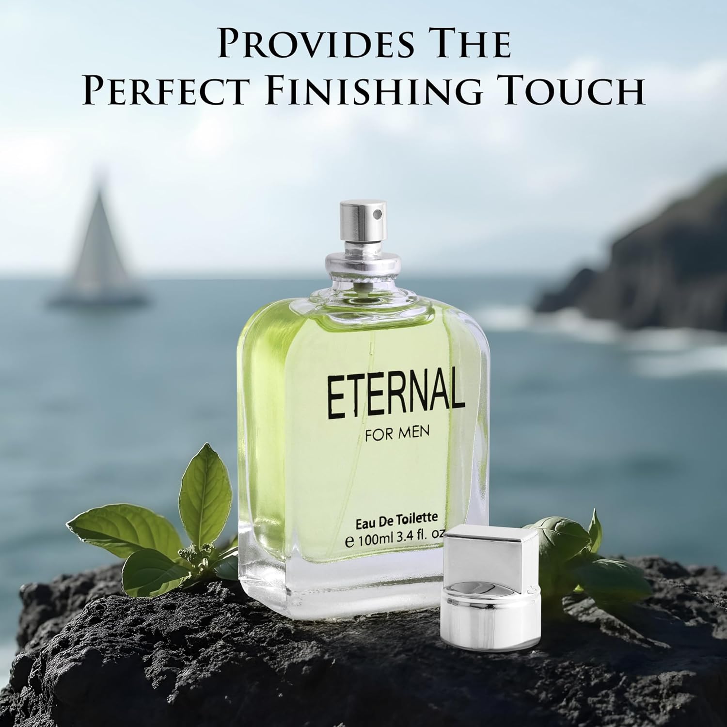 Eternal for Men - 3.4 Fluid Ounce Eau De Parfum Spray - Refreshing Citrusy & Floral Top Notes with Subtle Woody Undertones Smell Fresh All Day Long Gift for All Occasions, Parfume for Men 100ml - Image 8