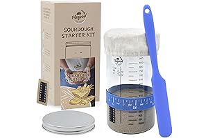 Clothes Storage Sourdough Starter Jar-34oz Sourdough Starter Kit