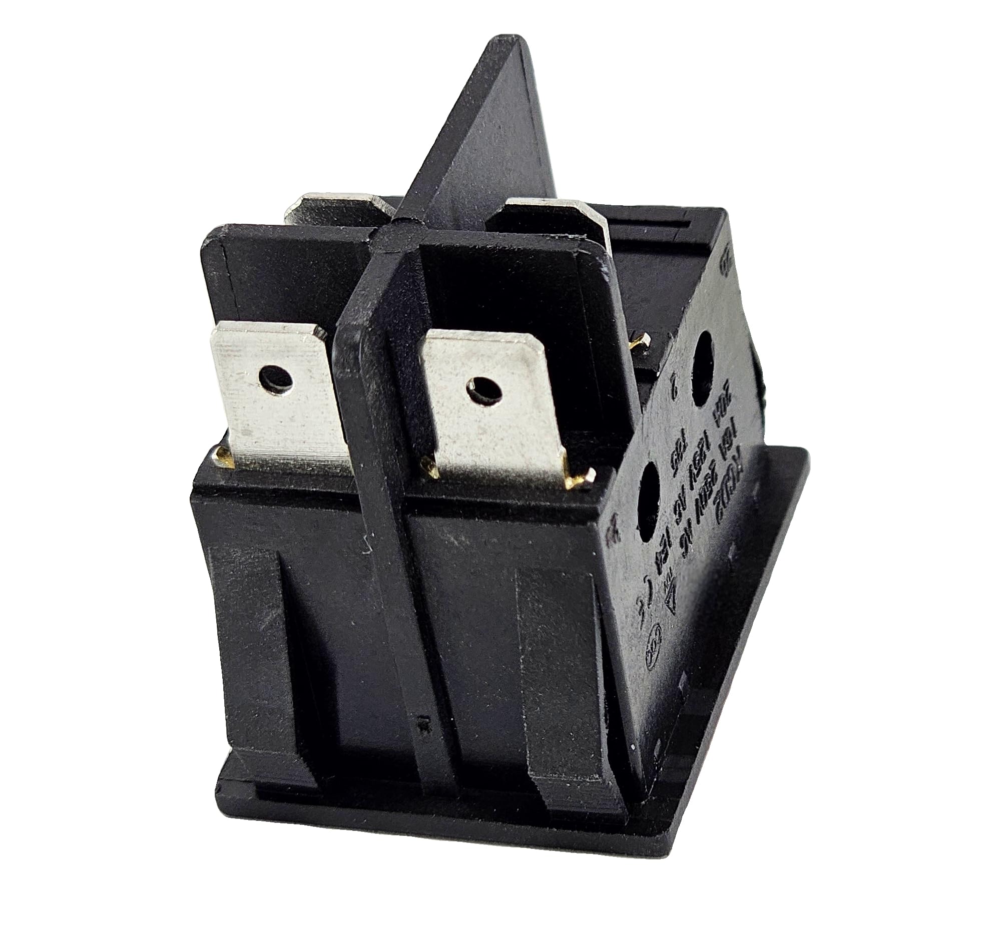 2pcs SOKEN Wippenschalter 4 polig rote beleuchtete Wippe 250V 16A EIN AUS UR #E3