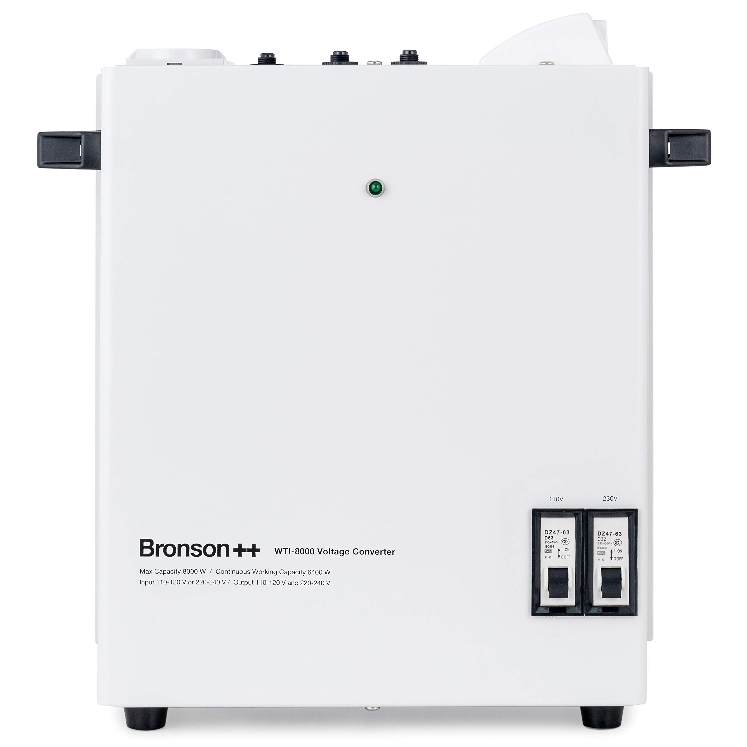 Bronson WTI 8000 Przetwornica Napięcia 110V/230V Montaż Ścienny USA 8000W