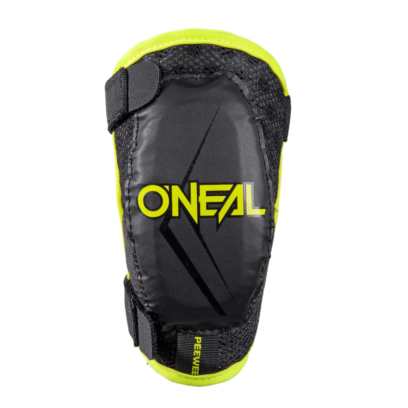 O'NEAL | Protège-coudes | Enfants | Motocross Enduro | Confortable et dynamique, Ajustable avec des sangles élastiques, Age 4-9 ans | Protège-coudes Pee Wee | Noir Néon Jaune | Taille M/L