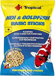 Ração Para Peixes Koi&goldfish Basic Sticks Saco 90g Tropcial Tropical para Peixes
