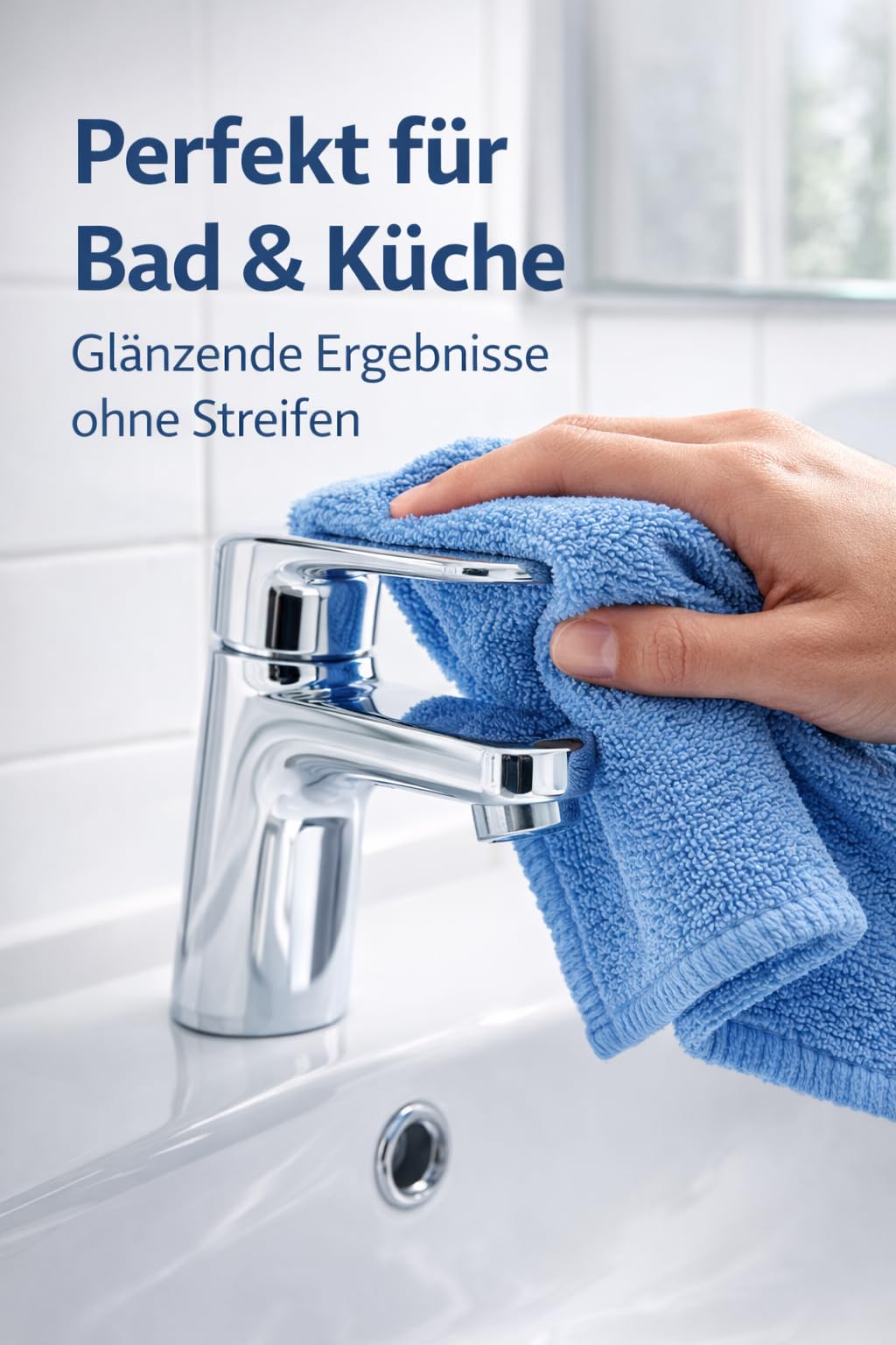 Geberit AquaClean Pflegeset – Reinigungsmittel 2 x 500 ml + Entkalkungsmittel 10 x 125 ml + Mikrofasertuch – Für gründliche Reinigung und Entkalkung Ihres Dusch-WCs