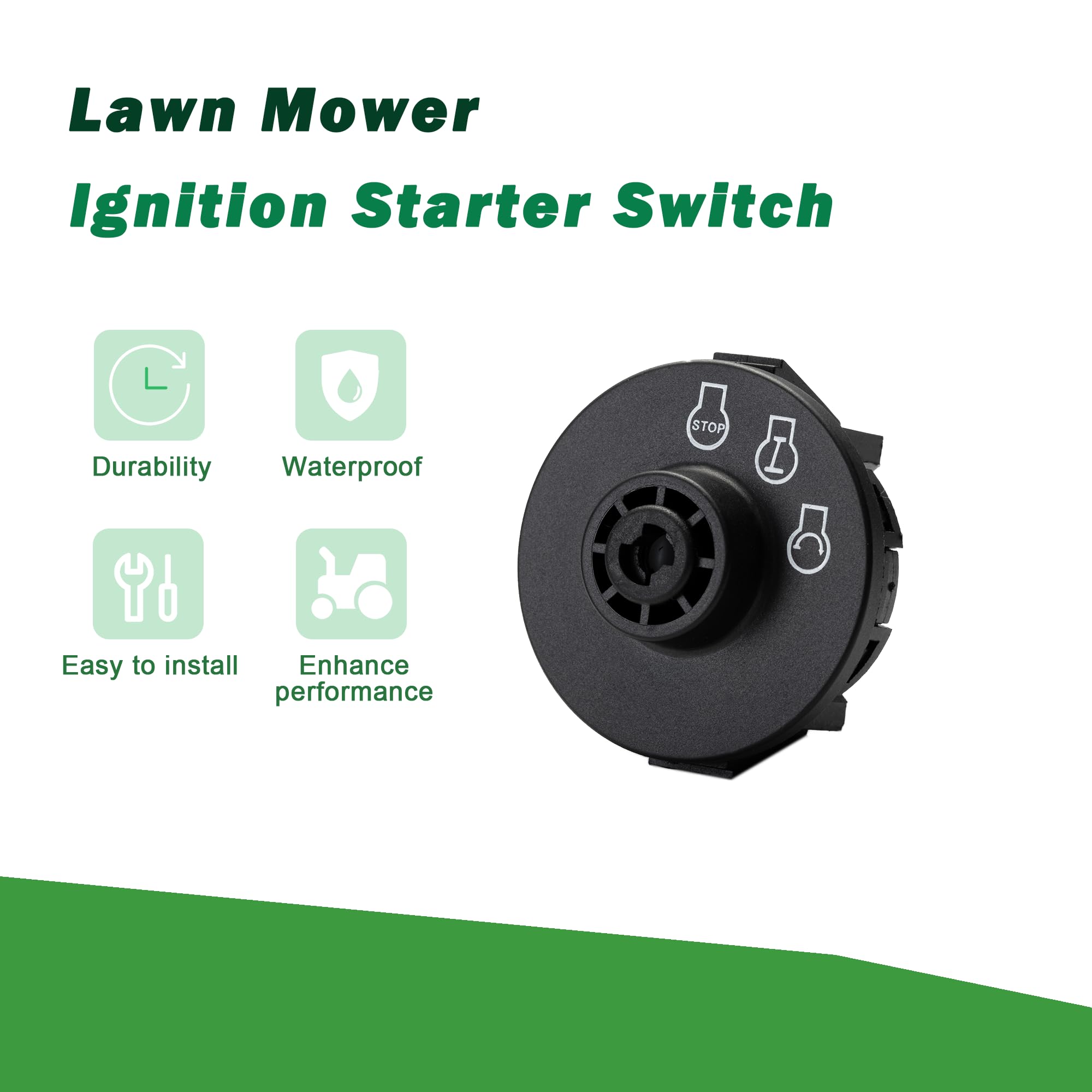 Amazon.com : SINTIKI 117-2221 137-4100 Ignition Switch with Keys 3