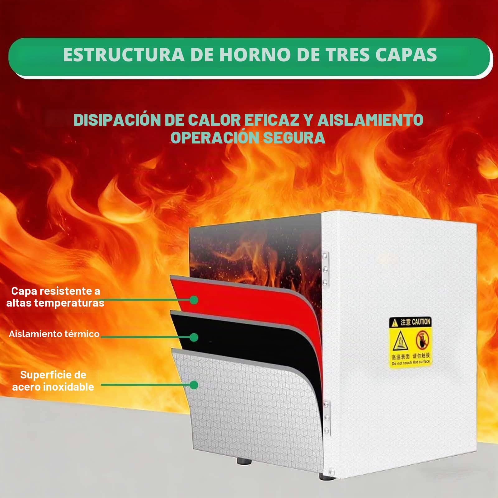 Horno Eléctrico Digital 1500W - Máx. 800°C para Cerámica, Alfarería y Fundición de Joyas, Horno para Estudio Doméstico con Guantes y Herramientas, Cámara 15x15x20cm