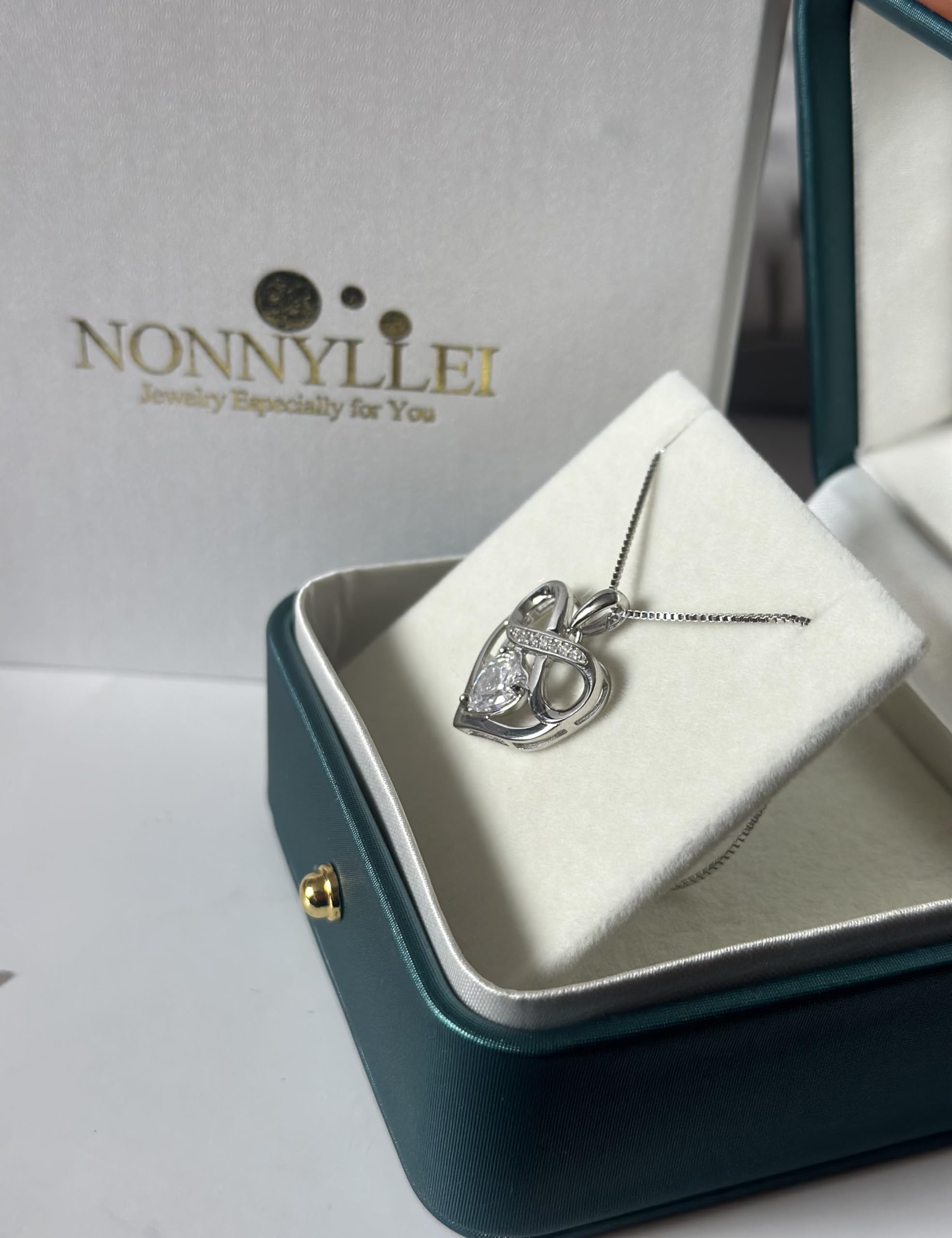 Collana con ciondolo a forma di cuore infinito, regali per la festa della mamma donna moglie anniversario compleanno natale gioielli regali San Valentino per lei