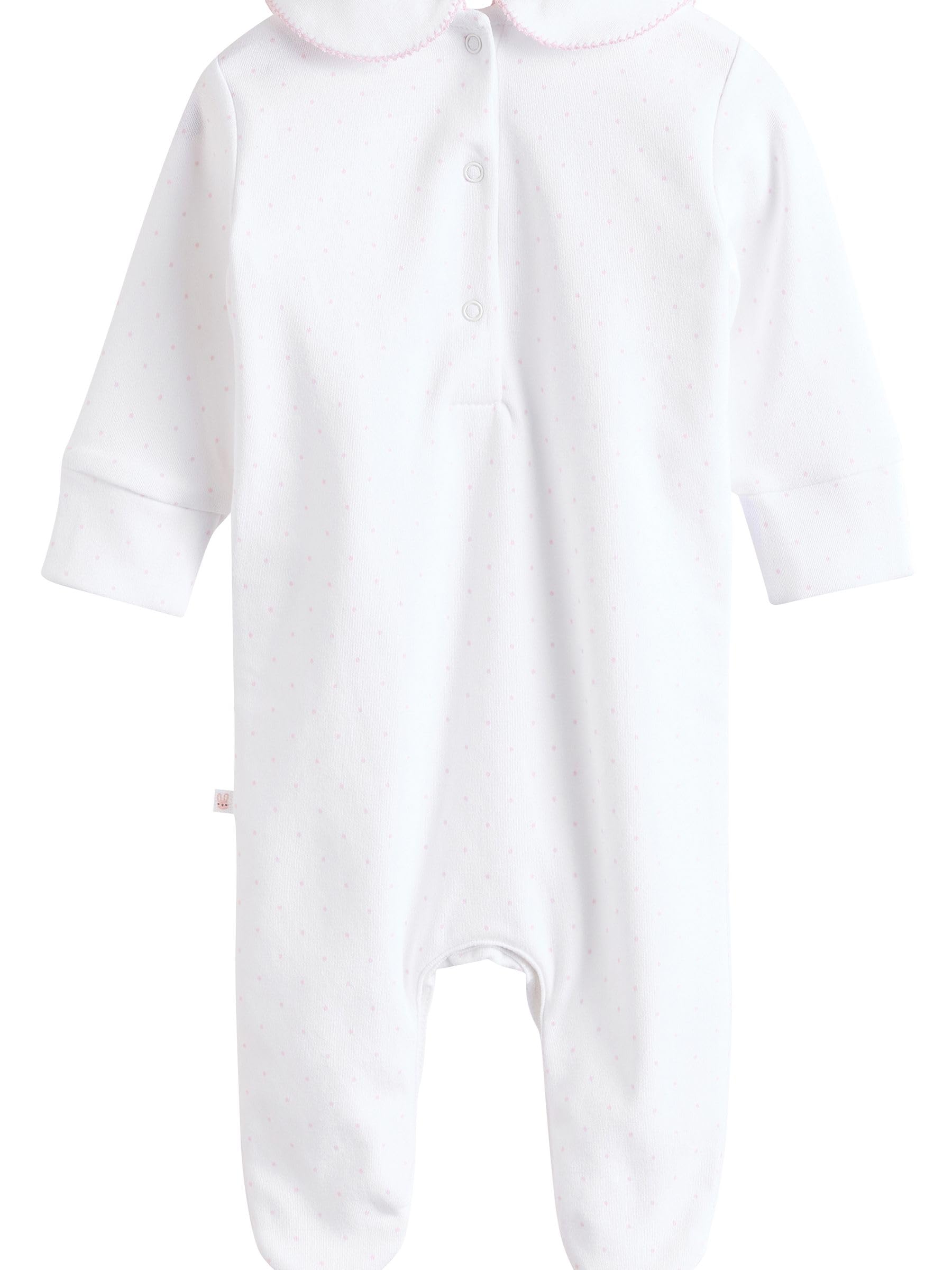 NEXT Bebés niña Pack de 3 Pijamas Tipo Pelele con Cuello para bebé
