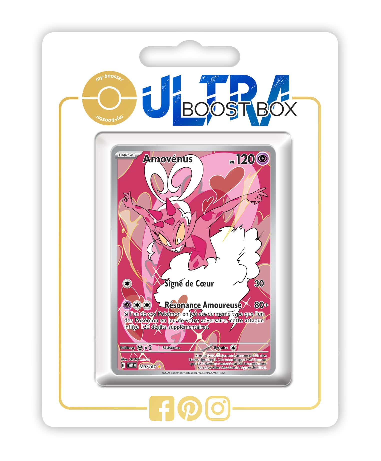 Sobre Myboost 151 Con Zapdos Ex Full Art 192/165 – 10 Cartas Pokémon En Francés