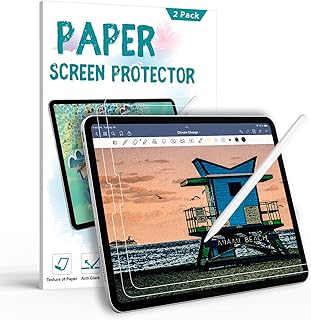 [2 Pack] Paper Screen Protector for iPad Air 5/iPad Air 4 (10.9 Inch, 2022/2020 Model, 5th/4th Generation), Absone Matte PET Paper Screen Protector for iPad Air 5th 4th Generation - Anti Glare