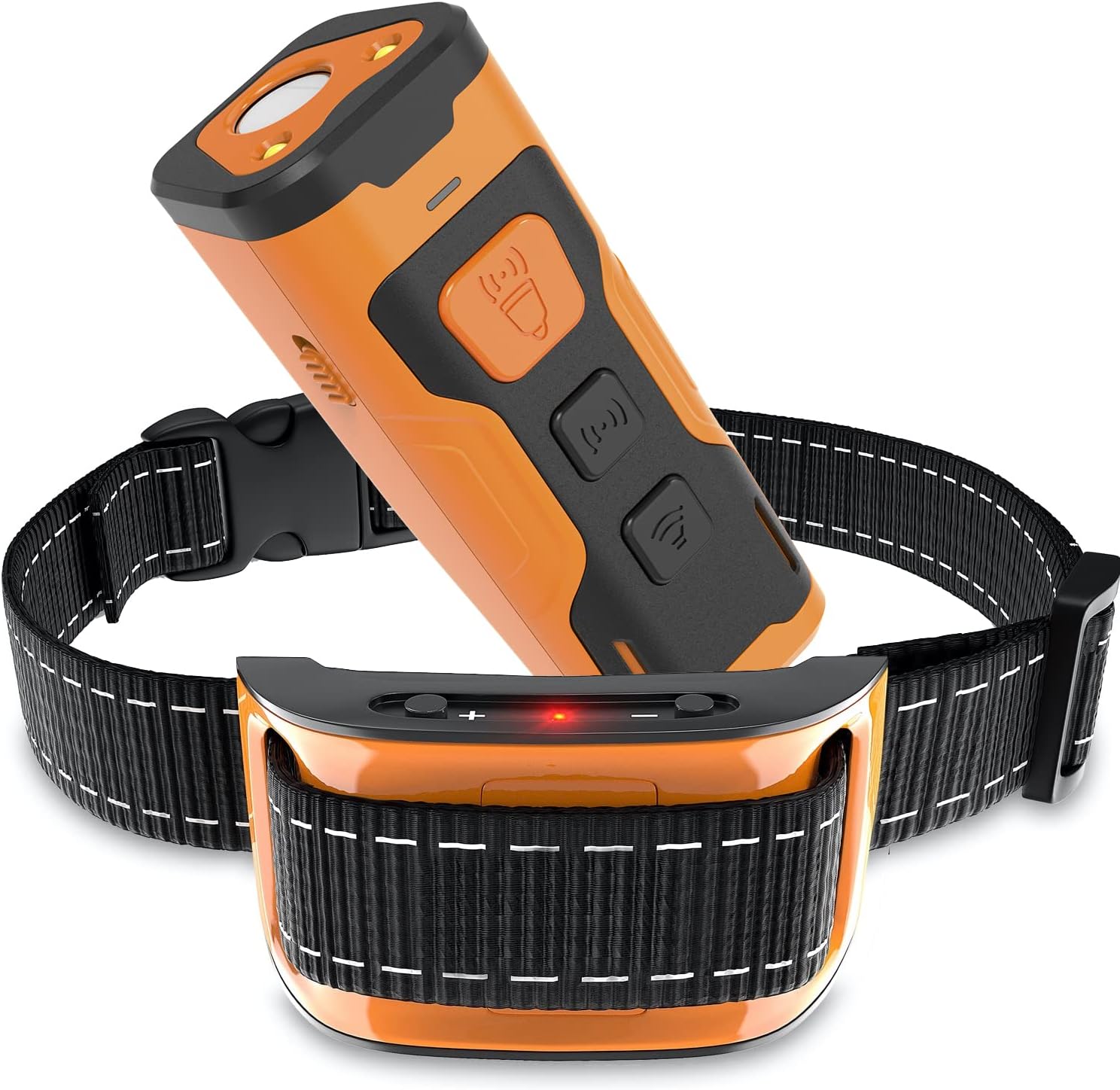 NPS No Shock Bark Collar and Ultrasonic Dog Trainer Bundle