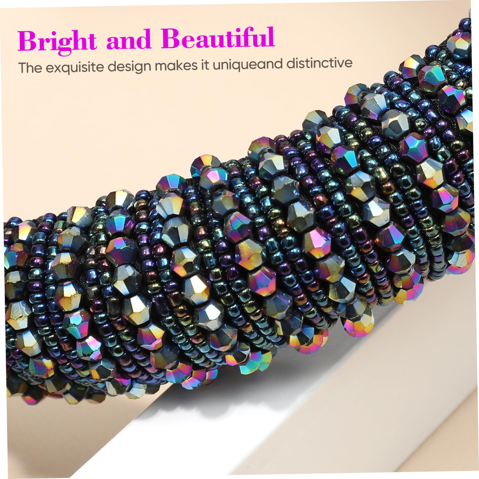 FRCOLOR 3 Hermosas Diademas De Diamantes De Imitación Con Ala Ancha Para Mujer Pinza Para El Cabello Con Cristales Lazo Para El Cabello.