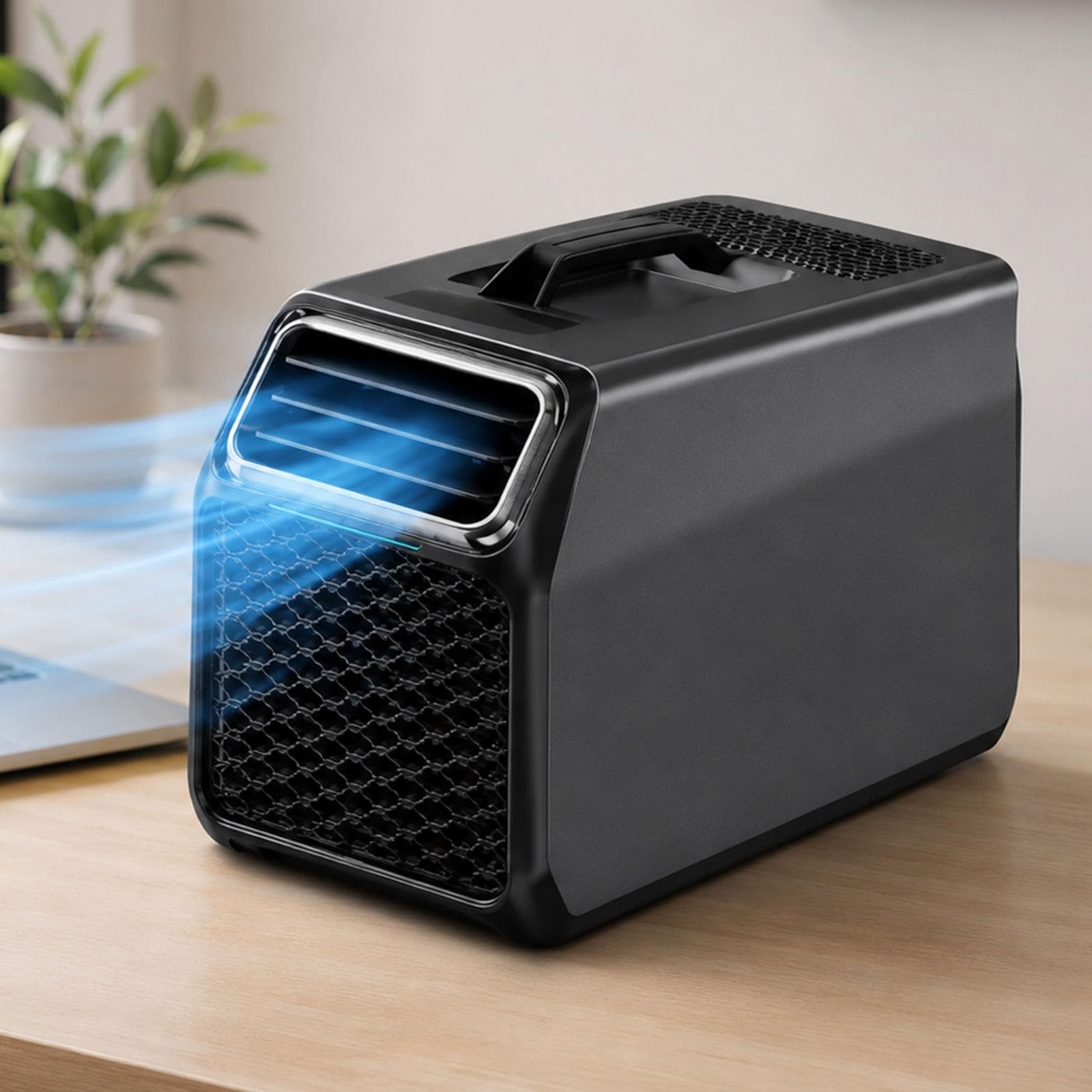 vnmudzeo 800W-1400W-Portable Air Conditioner,Up to 1-8㎡ 1400W