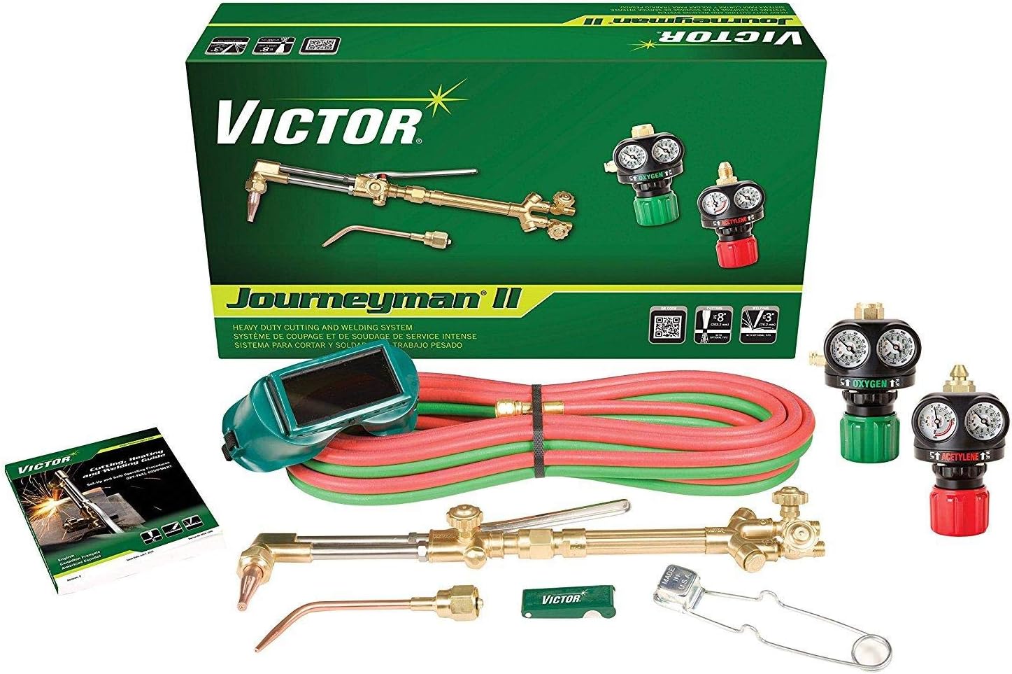 Victor Heavy Duty Gas Cutting and Welding Set Journeyman II 03850531