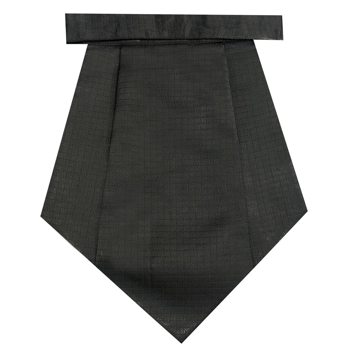 leonardi Mens Black Cravat | Self | Pack of 1 | Size - Standard | Tweed fabric | Microfiber | Superior finishing | Packaging – White box |-picture-29