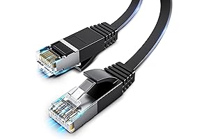 Cat 6 Ethernet Cable, 2-Pack 6FT High-Speed Internet Cable