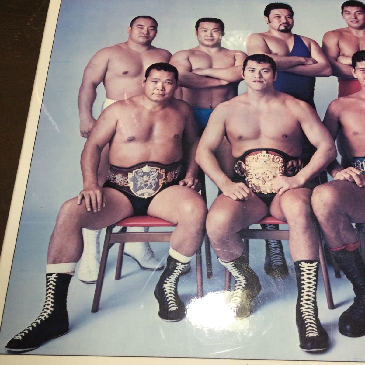 Amazon.co.jp: 日本プロレス/1972年最終年金属板カレンダー 