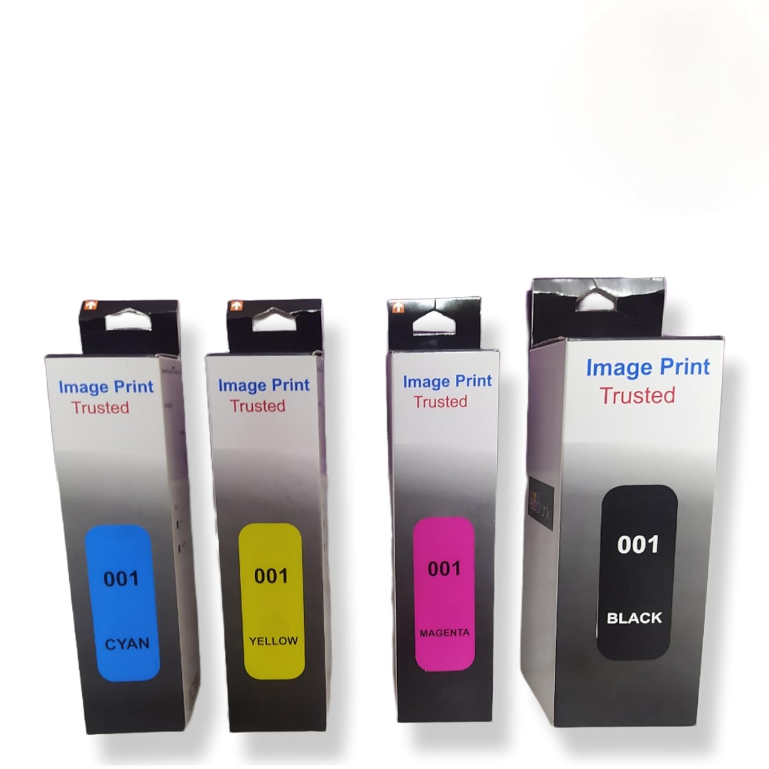001 Ink Compatible @ Epson L3110, L3150, L4260, L4160, L3152, L3115, L3100, L3101, L3116, L3151, L3156, L1110, L5190, L4150, L14150, L6170, L6160 Printers (4 Colors)
