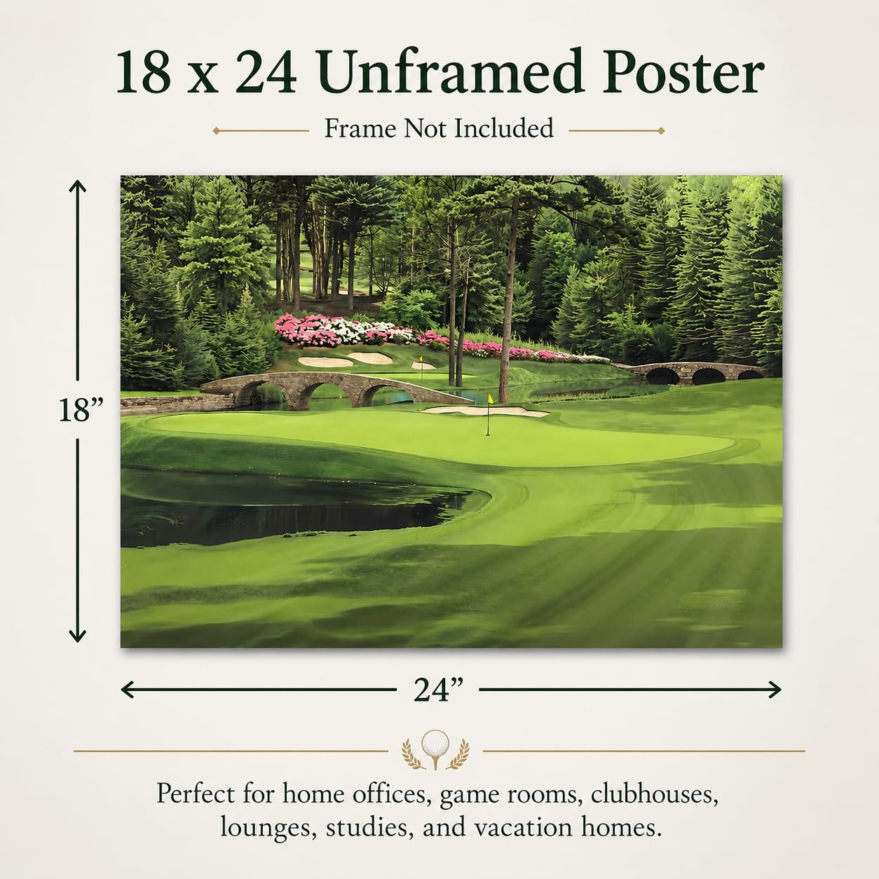 Amazon.com: Augusta National's The Masters Hole 12 - Golden Bell