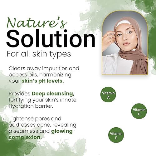 Miniatura 3 de Qasil orgánico 100% puro y probado en laboratorio | Limpieza profunda | Ilumina | Minimiza los poros | Reduce el acné | Unifica el tono de la piel |