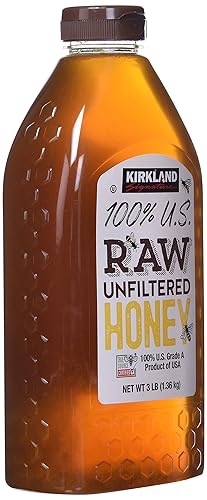 Miniatura 4 de Kirkland Signature Kirkland Signature - Miel sin filtrar de Estados Unidos (48 onzas, 3 libras), 48 onzas (paquete de 1)