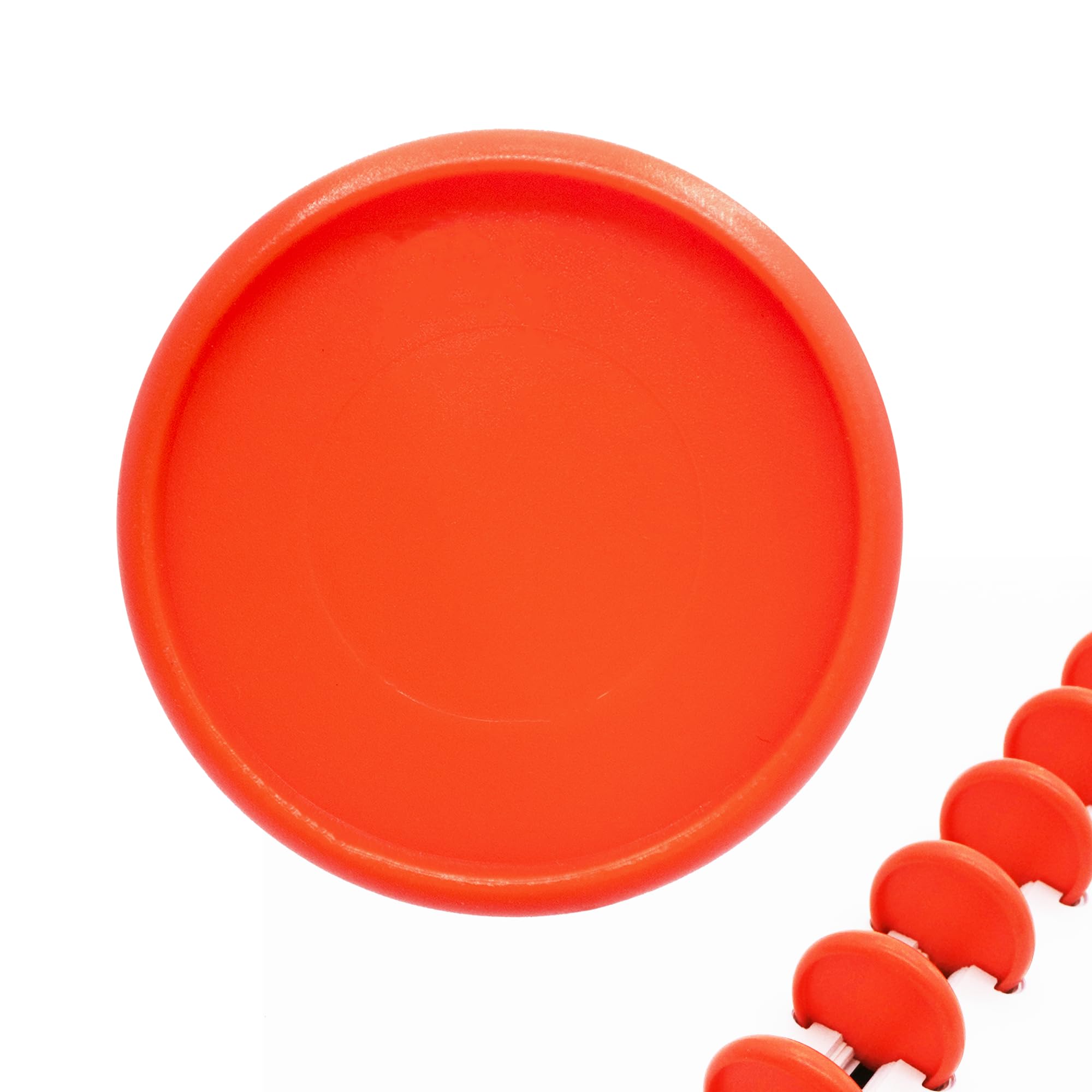 ITSYHPRO 33pcs DIY Discbound Noteboke Planner Accessories Discs fits for Tul,Levenger,Arc,Happy Planner,Talia(Red,0.94inch/24mm)