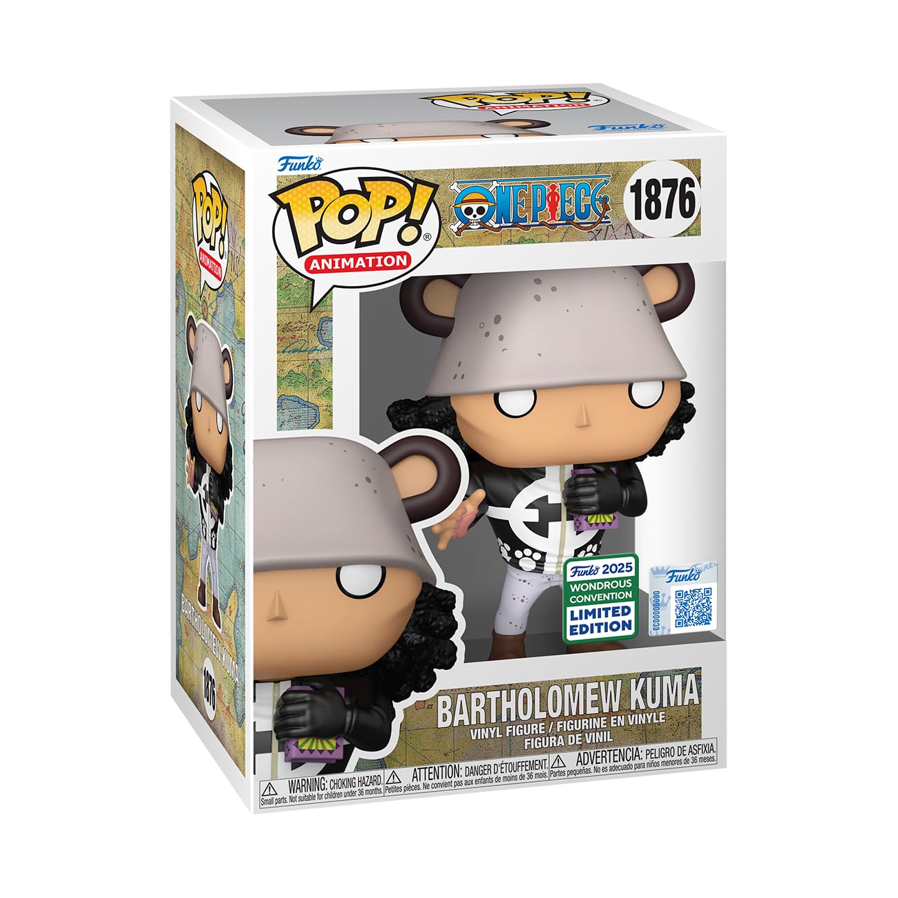 Funko Pop! Animazione: One Piece - Bartholomew Kuma (2025 Wondrous Convention Limited Edition) #1876