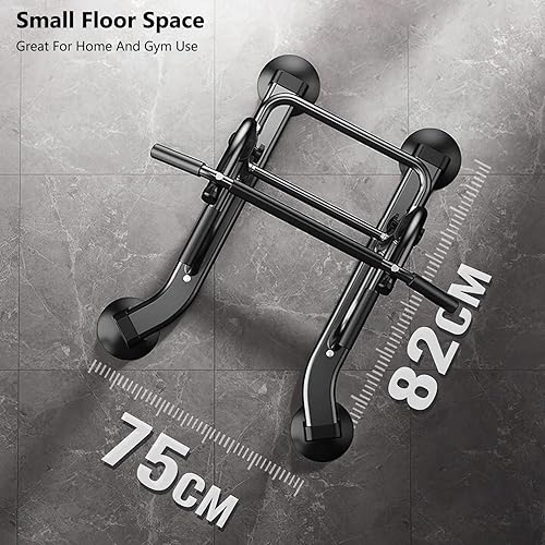 Miniatura 4 de Estación de dominadas, torre de fitness multifunción Equipo de entrenamiento de fuerza para gimnasio en casa con estación de inmersión y barra de