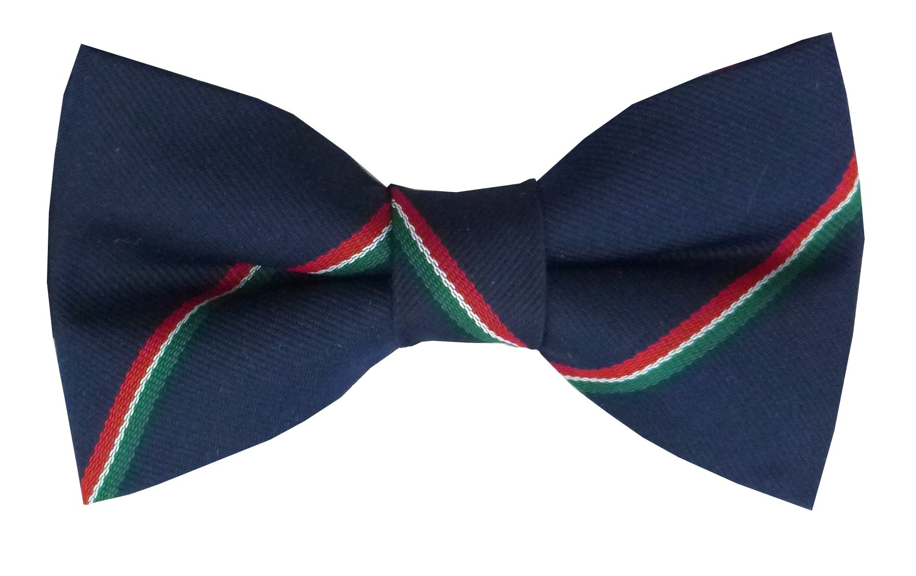 Great British Tie Club Navy Merchant (Ready-Tied) Regimental Bow Tie