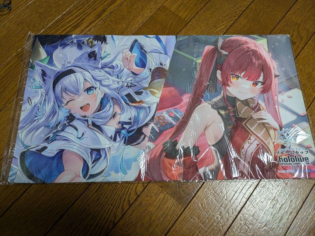 (早い者勝ち) ホロカ　ブルームカップ　プレイマット　フブキ　マリン　ホロライブ ブルームカップ | hololive OFFICIAL CARD GAME｜ホロライブ