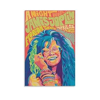 1974ドキュメンタリー　JANIS ジャニス ジョプリン ポスター　新品額付 1974ドキュメンタリー JANIS ジャニス ジョプリン ポスター 新品