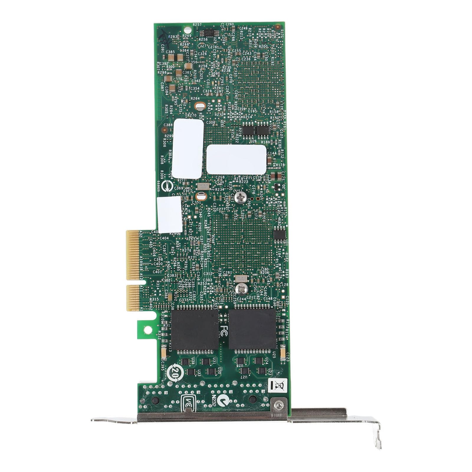 Scheda di Rete Gigabit PCIe Ad Alte Prestazioni con 4 Porte RJ45, velocità Adattiva per PC Server e Desktop, Materiale PCB