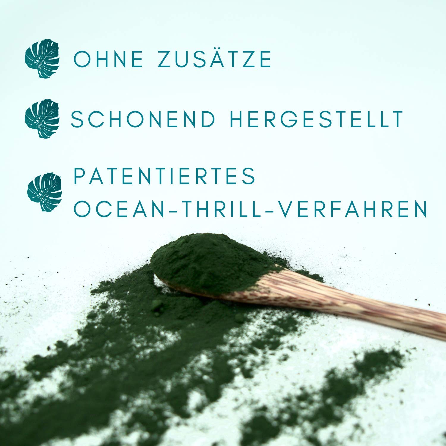 Ivarsson's Spirulina Tabletten mit Vitamin K1 und K2 I Hawaiian Spirulina - Das Original aus Hawaii - 1250 Tabletten a 400 mg