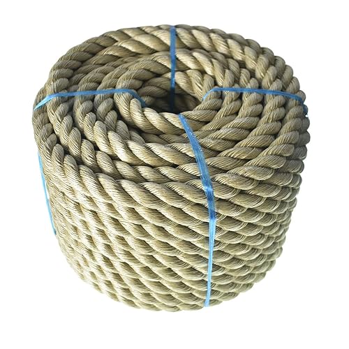 findmall Twisted Polypropylene Rope 1' x 100 ft