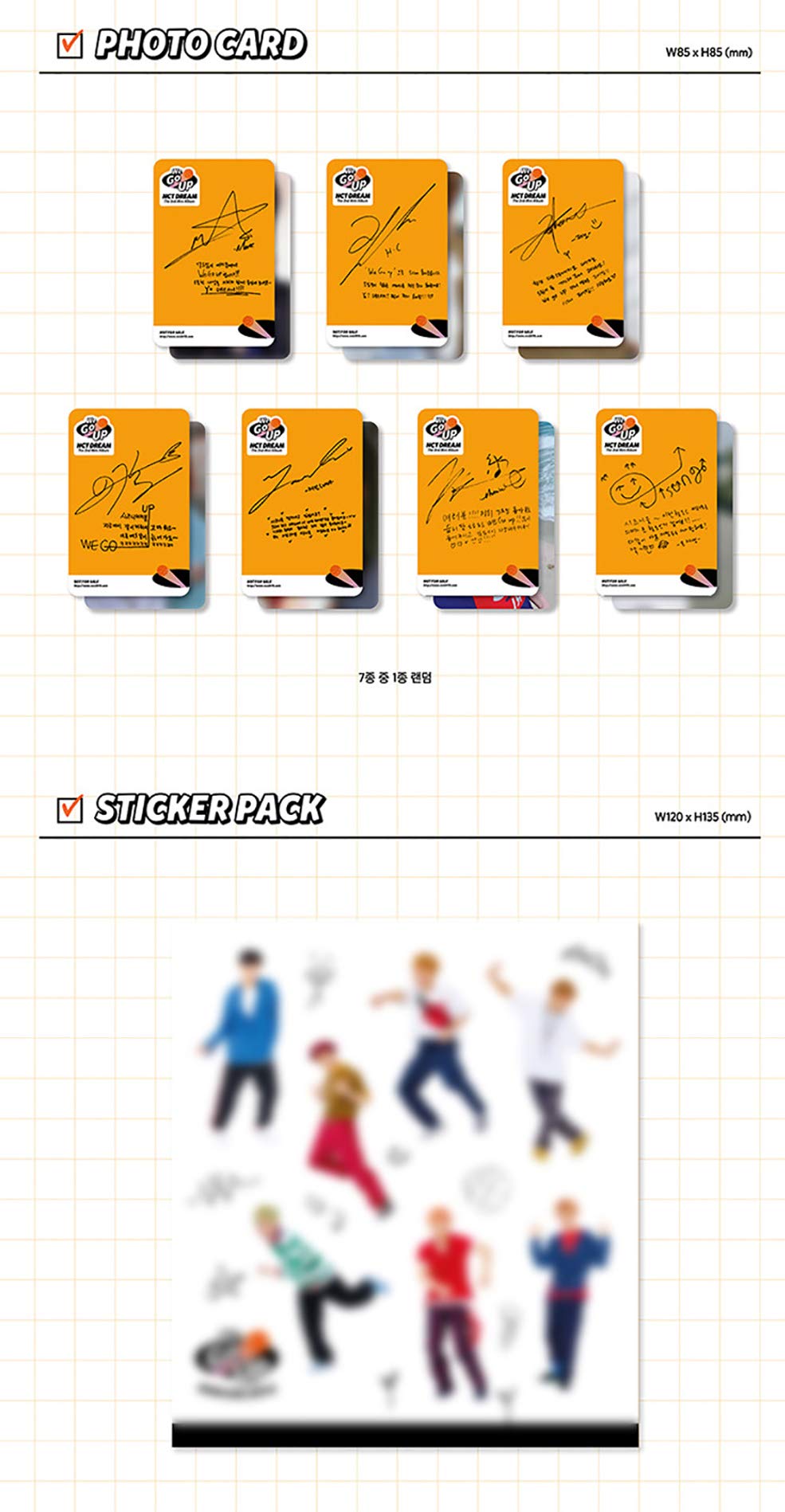 Amazon.com: NCT Dream 2nd Mini (We Go Up) Album Reissue CD+
