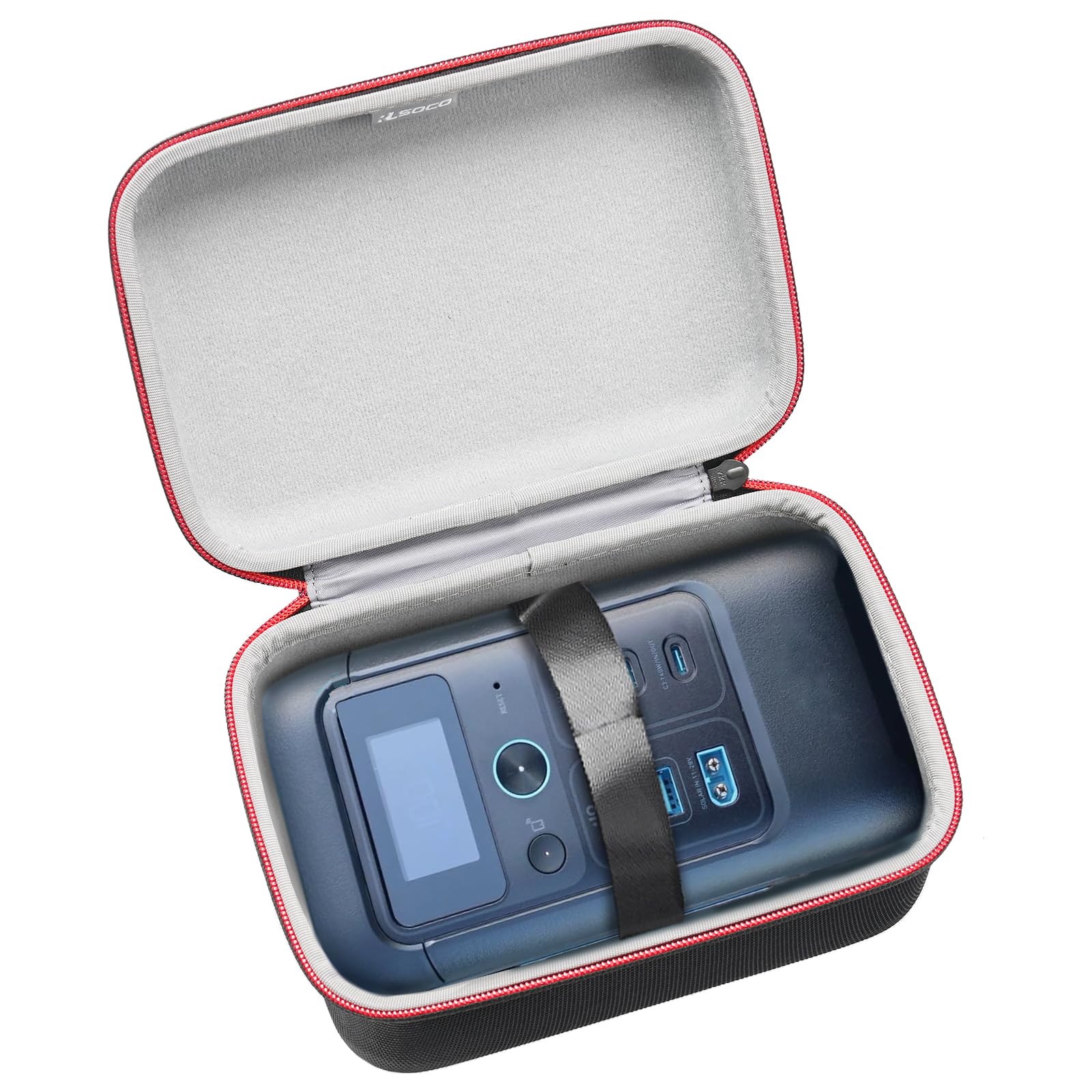 RLSOCO Carrying Case for Anker SOLIX C200 DC Power Bank Station,192Wh Portable Power Station,200W Solar Generator | Compact Design with YKK Zipper &