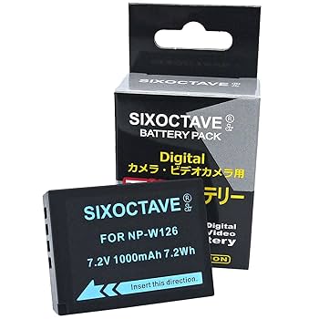 Amazon | str NP-W126 NP-W126S 富士フィルム 互換バッテリー