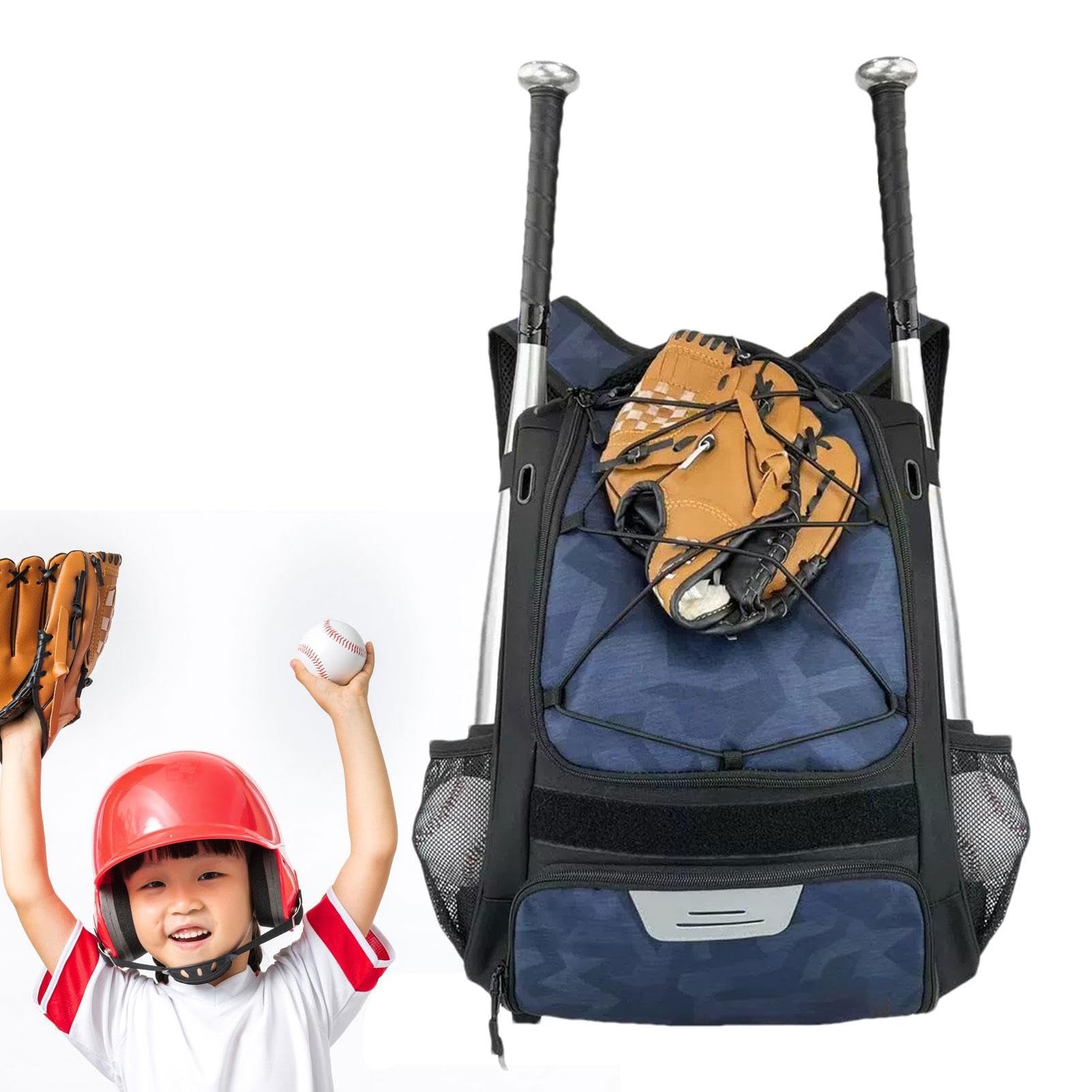 Sac à Dos de Baseball pour Jeunes Léger avec Compartiment Séparé pour Chaussures