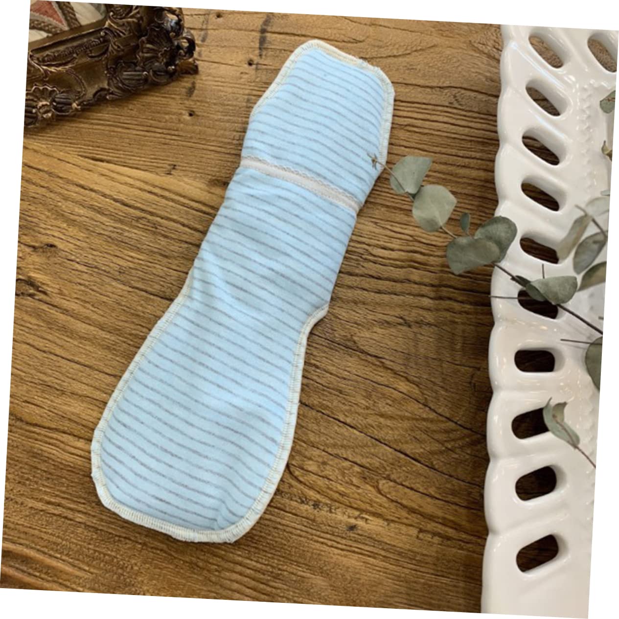 minkissy 3 Piezas servilleta sanitaria almohadilla de período almohadillas menstruales de algodon compresas menstruales reutilizables de algodón lavable menstrual